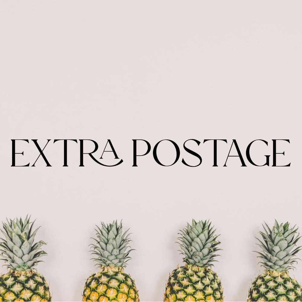 Extra postage